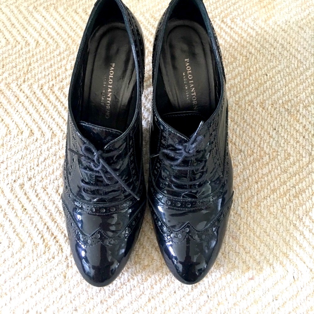 👠Italian leather heels shoes